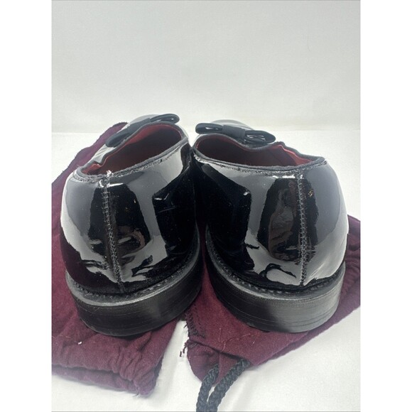 Allen Edmonds Black Patent Leather Formal Dress Shoes Tuxedo Bow Tie SZ 11.5 EE main image 8
